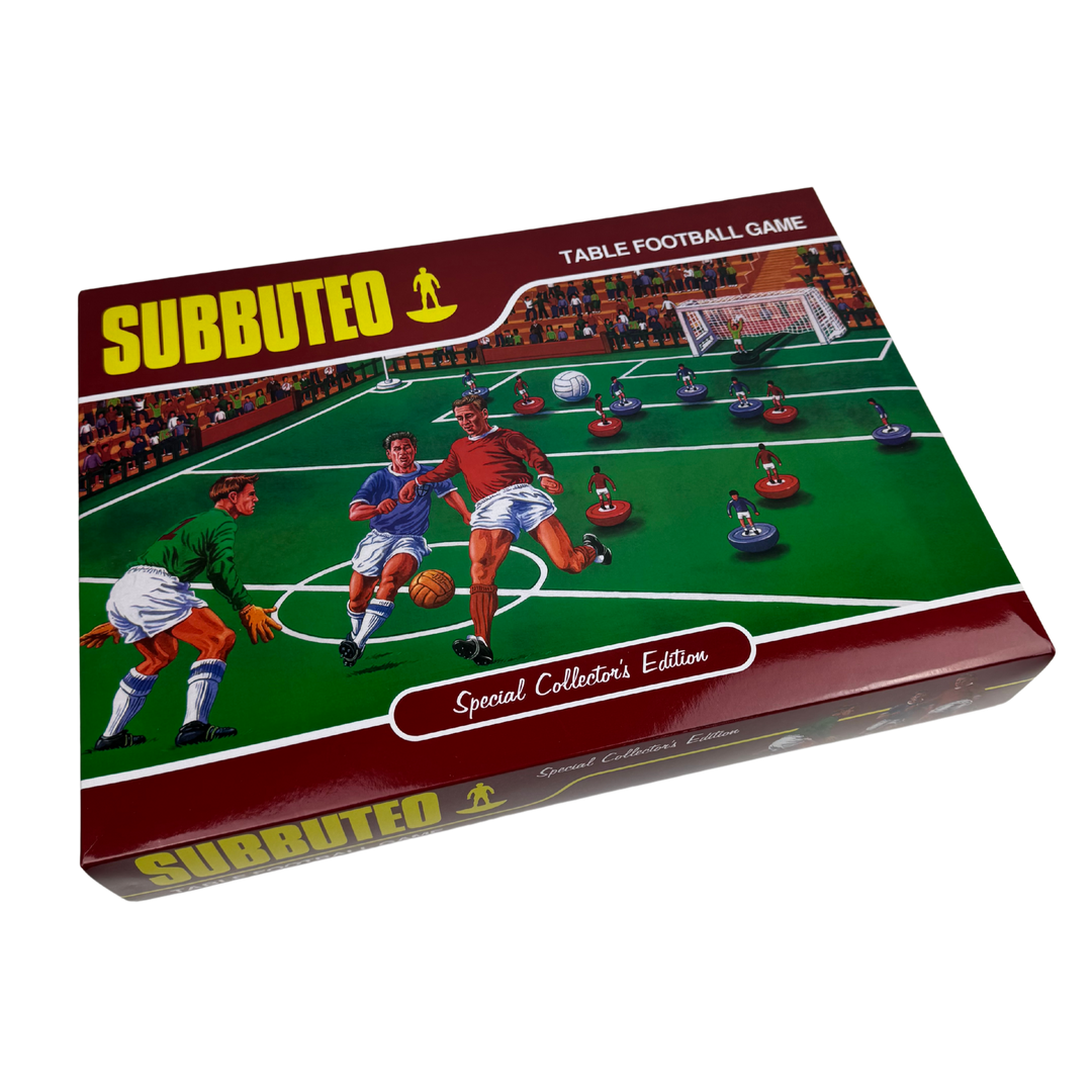 Subbuteo - Special Collector's Edition table football game box featuring colorful players.