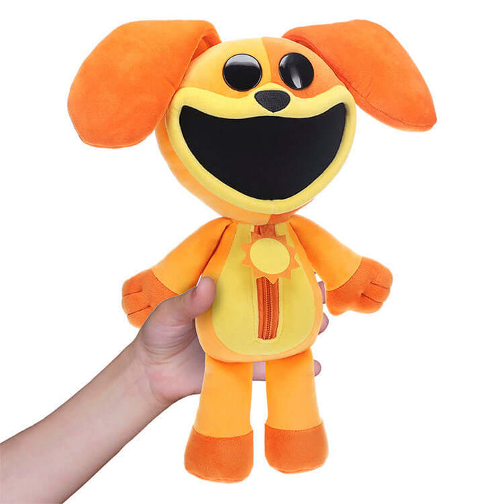 Poppy Playtime DogDay Deluxe Plush toy, 12" smiling critter, perfect for playtime cuddles and fun adventures!