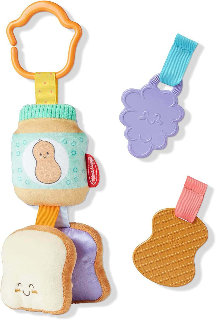 Melissa & Doug Take-Along Clip-On Infant Toy Style: Bubble Tea Take Along Baby Toy Earthlets