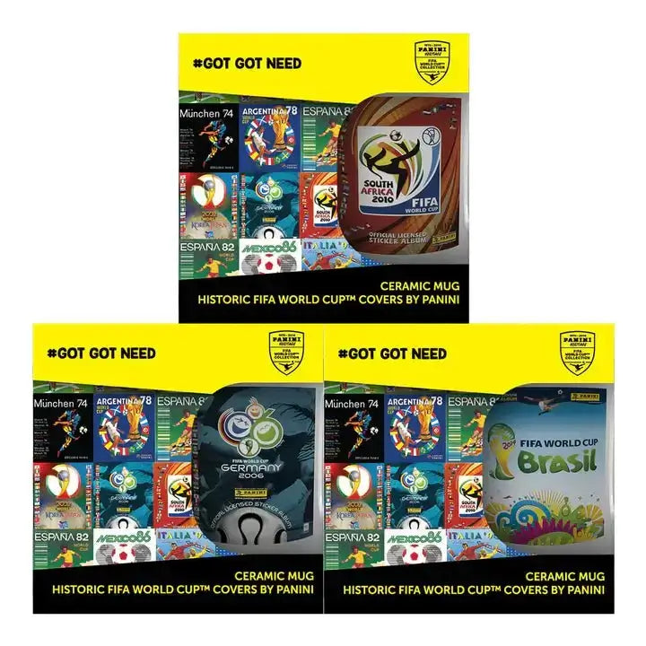 Panini Fifa World Cup Heritage Ceramic Mugs Earthlets
