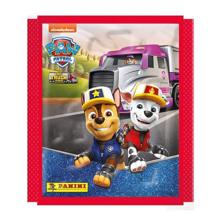 Panini Paw Patrol Big Truck Pups Sticker Collection Product: Packs Sticker Collection Earthlets