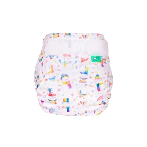 Tots Bots Bamboozle Nappy Wrap Colour: Above the Clouds Size: Size 1 (6-18lbs) reusable nappies Earthlets