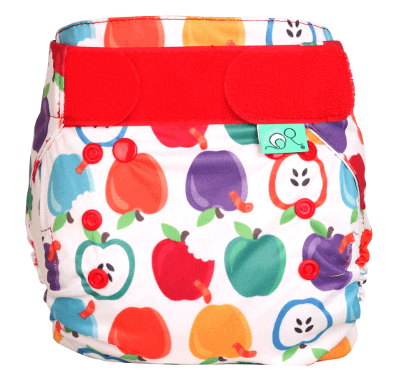 Tots Bots Bamboozle Nappy Wrap Colour: Above the Clouds Size: Size 1 (6-18lbs) reusable nappies Earthlets