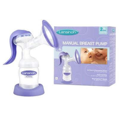 Lansinoh Manual Breast Pump breast feeding & accessories Earthlets