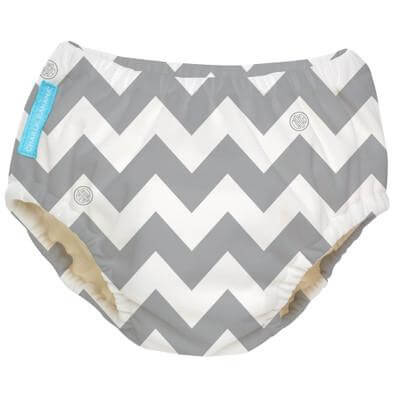 Charlie Banana Reusable Swim Nappy Colour: Fluorescent Yellow Size: Medium reusable swim nappies Earthlets